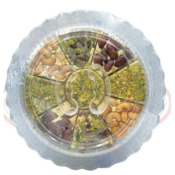SROUR Halawa Traditional Mediterranean Sesame Fudge Halva with Mixed Nuts – 450 g