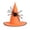 Orange, variant on Halloween Witch Hats Black Spider Wizard Top Hat Party Cap Cosplay Fancy Masquerade Birthday Head Wear Gift Red