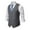 Gray, variant on Tejiojio Coats Clearance Men's Business Suit Vest Slim Fashion Wedding Vest Men's Coat