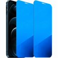 thumbnail image 1 of Chenchen 2 Pack Anti-Blue Privacy Tempered Glass for iPhone 12 Pro Max Anti-Spy Screen Protector Film Electroplated Blue 6.7 inch, 1 of 1