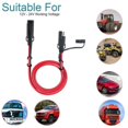 thumbnail image 3 of Motorbike 2 Pin 100cm SAE DIY Cable for DC Power Automotive Plug Extension Cord, 3 of 5