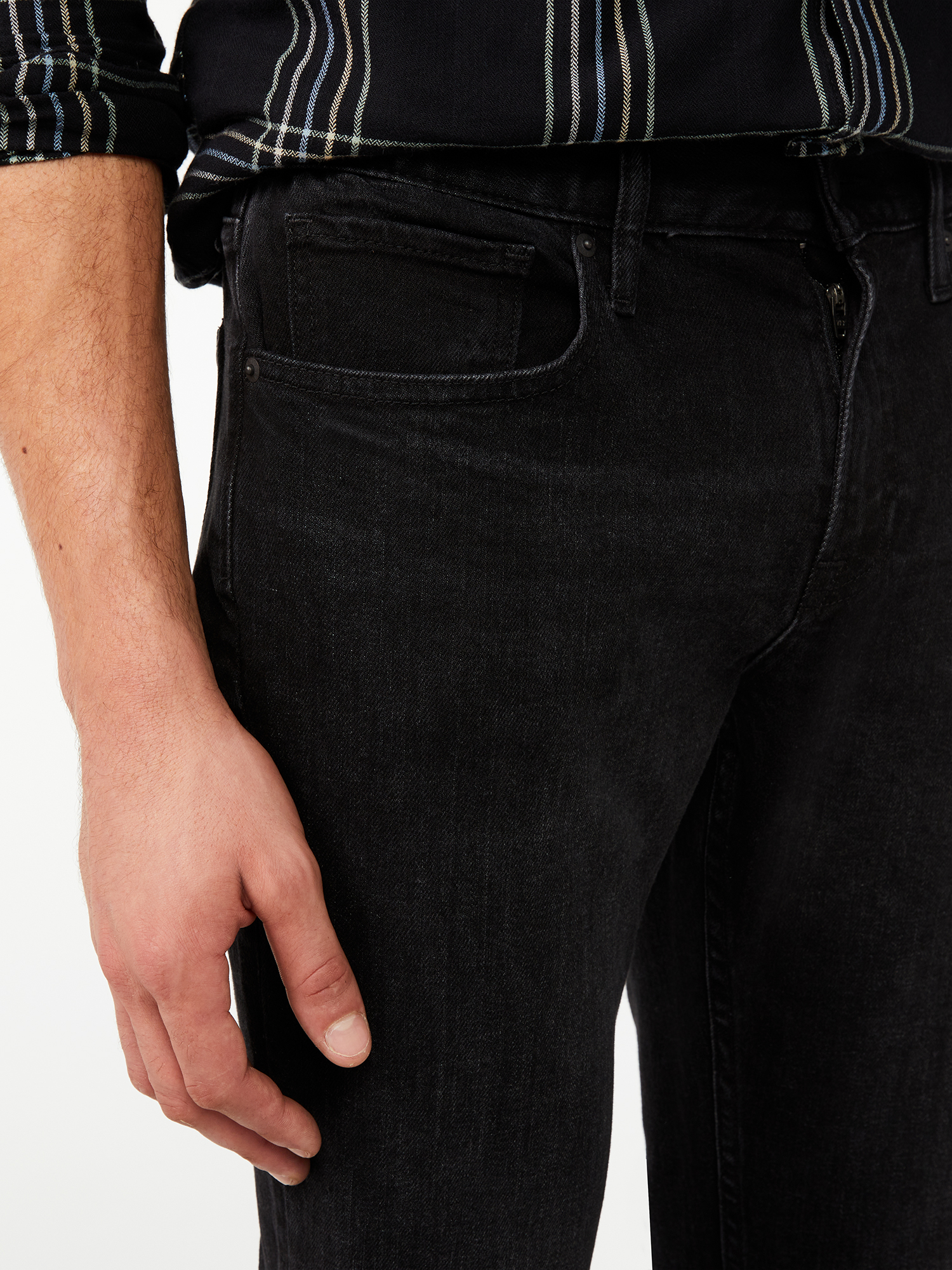 Free Assembly Men's Slim Fit Jeans - image 3 of 5