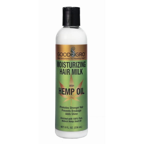 GOOD2GRO Moisturizing Hair Milk - 8oz | Adds Shine, Conditions, Restores & Repairs | De-Frizz & Anti-Breakage Formula for All Hair Types | Vegan & Cruelty-Free