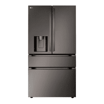 LG 36 Inch Smart 4-Door French Door Refrigerator with 29 Cu. Ft. Capacity in Black Stainless Steel LF29H8330D