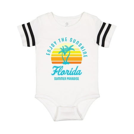 

Inktastic Enjoy The Sunshine Florida Summer Paradise Gift Baby Boy or Baby Girl Bodysuit