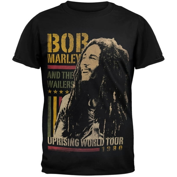 Bob Marley Bob Marley Bob Marley Uprising World Tour TShirt
