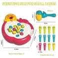 thumbnail image 4 of Juego magnético para alimentar pájaros PANITU Woodpecker Worm Toy, 4 of 6