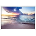thumbnail image 2 of A Wave Crashes Over A Pink Sand Beach In The Bahamas At Sunset, Framed Art Print Wall Art by Erik Kruthoff Sold by Art.Com, 2 of 6