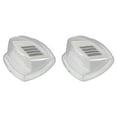 thumbnail image 1 of Fence 2Pcs Solar LED Fence Wall Light Waterproof Warm Light Transparent Mini Solar Wall Mounted Fence Lamp for Garden Yard, 1 of 7