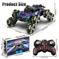 thumbnail image 4 of Remote Control Car, 8WD RC Car Toys for Boys, 2.4Ghz Fast Stunt with Light & Smoke, Transform Drift RC Stunt Cars Toys for Boys 5 6 7 8 9 10 Years, RC Cars for Boy Outdoor Toys Birthday Gift, 4 of 10