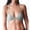 Grey, variant on VLOOCKLW Bra Women Deep V Wireless Push Up Comfort Bralette Soft Fabric Full Coverage Everyday Wear Supportive Underwear for Ladies