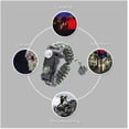 thumbnail image 4 of 20 in 1 Adjustable Paracord Survival Bracelet, Tactical Emergency Gear Kit Includes SOS LED Flashlight, Compass, Rescue Whistle and Fire Starter-Outdoor Hiking Camping, 4 of 4