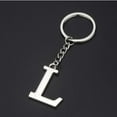 thumbnail image 2 of GHSDFBB Initial Letter Keychain Key Ring for Women Men Boys Girls Personalized Alphabet Monogram Keychain for Car Keys, 2 of 4