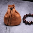 thumbnail image 2 of 2X Outdoor Leather Cheap Coin Purse Coin Bag Drawstring Pouch Calabash Jewelry Packing Bags, 2 of 5