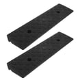 thumbnail image 1 of WRITWAA 2Pcs Black PE Car Curb Ramp For Vehicles With NonSlip Grip Design And Height Compatibility, 1 of 8