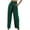 Mint Green, variant on QUYUON Women's Casual Pants Sale Solid Color High-Waist Loose Wide Leg Pants Women Yoga Pants Long Pant Leg Length Activewear Style P1176 Black L