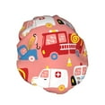 thumbnail image 2 of Disketp Cartoon With Traffic Elements Shower Caps,Reusable Shower Cap For Women, Double Layer Waterproof Hair Cap, Large Size For All Hair Lengths,For Girls Spa Home Salon Use, 2 of 9