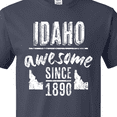 thumbnail image 4 of Inktastic Idaho Awesome Since 1890 T-Shirt, 4 of 5