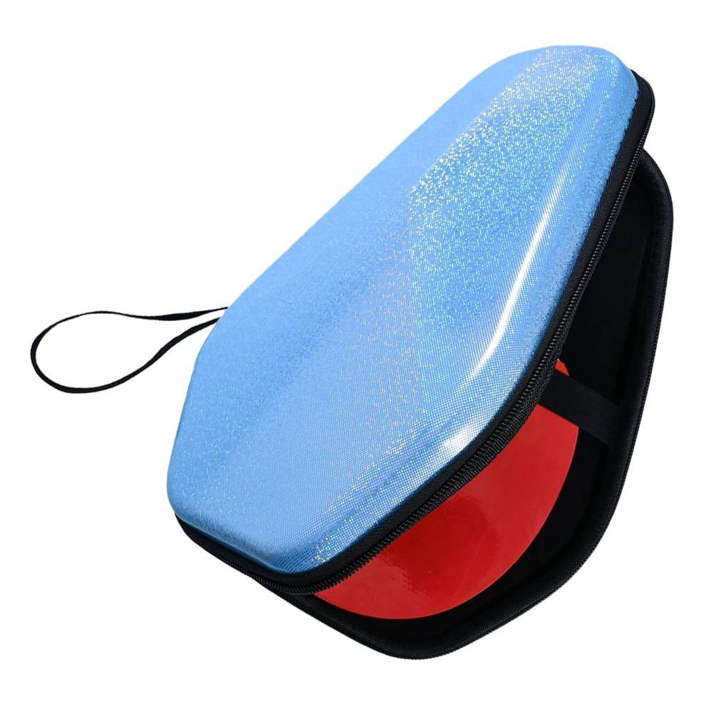 Splihome Table Tennis Racket Bag Eva Hard Shell Table Tennis Paddle Box Case Storage Bag