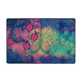 thumbnail image 1 of Vintage Animal Print Rugs Doormat, Non-Slip Absorbent Door Mat Front Back Doormat Entryway Rugs 36"x24", 1 of 8