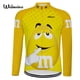 thumbnail image 3 of ¡Entra en el bol! maillot de ciclismo largo Liquidación motocross M bicicleta ejercicio ciclismo ropa fina que absorbe la humedad maillot de ciclismo 6525, 3 of 4