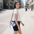 thumbnail image 5 of FORMRS Mini Crossbody Bag for Women Adjustable Shoulder Rope Travel Casual Phone Purse, Abstract Drawing, 5 of 7