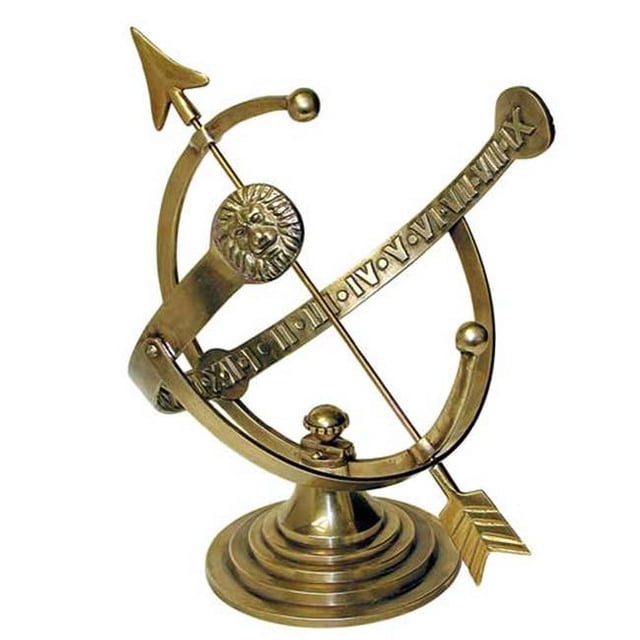 Rome Industries 1334 Brass Armillary Sundial