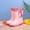 Pink, variant on Rain Boots Waterproof Lightweight EVA Rain Shoes with Fleece Lined for Toddler Girls Boys Non-Slip Sole Waterproof Easy-On Boots(4-9Years)