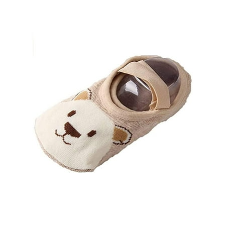

Listenwind Unisex Baby Anti Slip Cartoon Animal Ankle Socks Cotton Anti-slip Shoe-like Socks