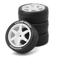 thumbnail image 5 of 4 Uds 68mm 1,9 pulgadas llanta neumático punto muerto para 1/10 coche trepador de control remoto Axial Scx10 Redcat 90046 D90, 5 of 5