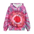 thumbnail image 5 of DxhmoneyHX Cute Hoodies for Girls Love Heart Tie Dy Oversized Pullover Sweatshirts Long Sleeve Trendy Shirts Preppy Clothes 2-14 Years, 5 of 6