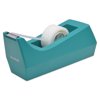 Scotch Desktop Tape Dispenser, 1" Core, Weighted Non-Skid Base, Emerald