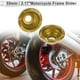 thumbnail image 2 of Slider de marco de motocicleta de 12mm Aleación de aluminio Protección de carenado Pad de choque Guard 55mm 23mm Tono dorado 2 Pcs, 2 of 7