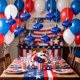thumbnail image 5 of 6pcs Onions Shaped Hanging Ornaments Red White Blue Baubles Set For Independence Day 4th Of July Christmas Tree Holiday Party Home Decorative Supplies, 5 of 6