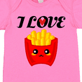 thumbnail image 4 of Inktastic Fry Lover I Love French Fries Boys or Girls Baby Bodysuit, 4 of 5