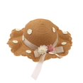 thumbnail image 4 of SikaFu Bow Fairy Straw Hat Can Fold The Sun Hat, Seaside Sun Hat, Fashion Outdoor Hood, 4 of 9