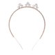 thumbnail image 2 of Diadema, Regalo Exquisito Estiramiento Comodidad Flequillo De Pelo Prensado Diademas De Mujer Para Banquetes Para Fiestas De Baile Para Bodas ANGGREK Otros, 2 of 8