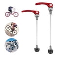 thumbnail image 4 of Mountain Bike Skewers Set, High Strength Quick Release Alloy Front Rear Axle Skewer, Various Colors for Choice, 4 of 7