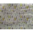 thumbnail image 5 of oneOone Georgette Viscose Lime Fabric Tree Sewing Material Print Fabric By The Yard 42 Inch Wide, 5 of 6