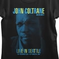 thumbnail image 6 of John Coltrane Live in Seattle Women's Black Short Sleeve Tee-XXL, 6 of 7