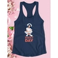 thumbnail image 3 of Happy Mother's Day. Racerback Tank Women -Image by Shutterstock, Female Large, 3 of 4