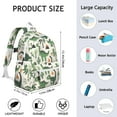 thumbnail image 6 of Cute Dinosaur Pattern Backpack for School,Cute School Bag,Schoolbag with Adjustable Shoulder Straps & Padded Back,13.4"x11"x4.7", 6 of 6