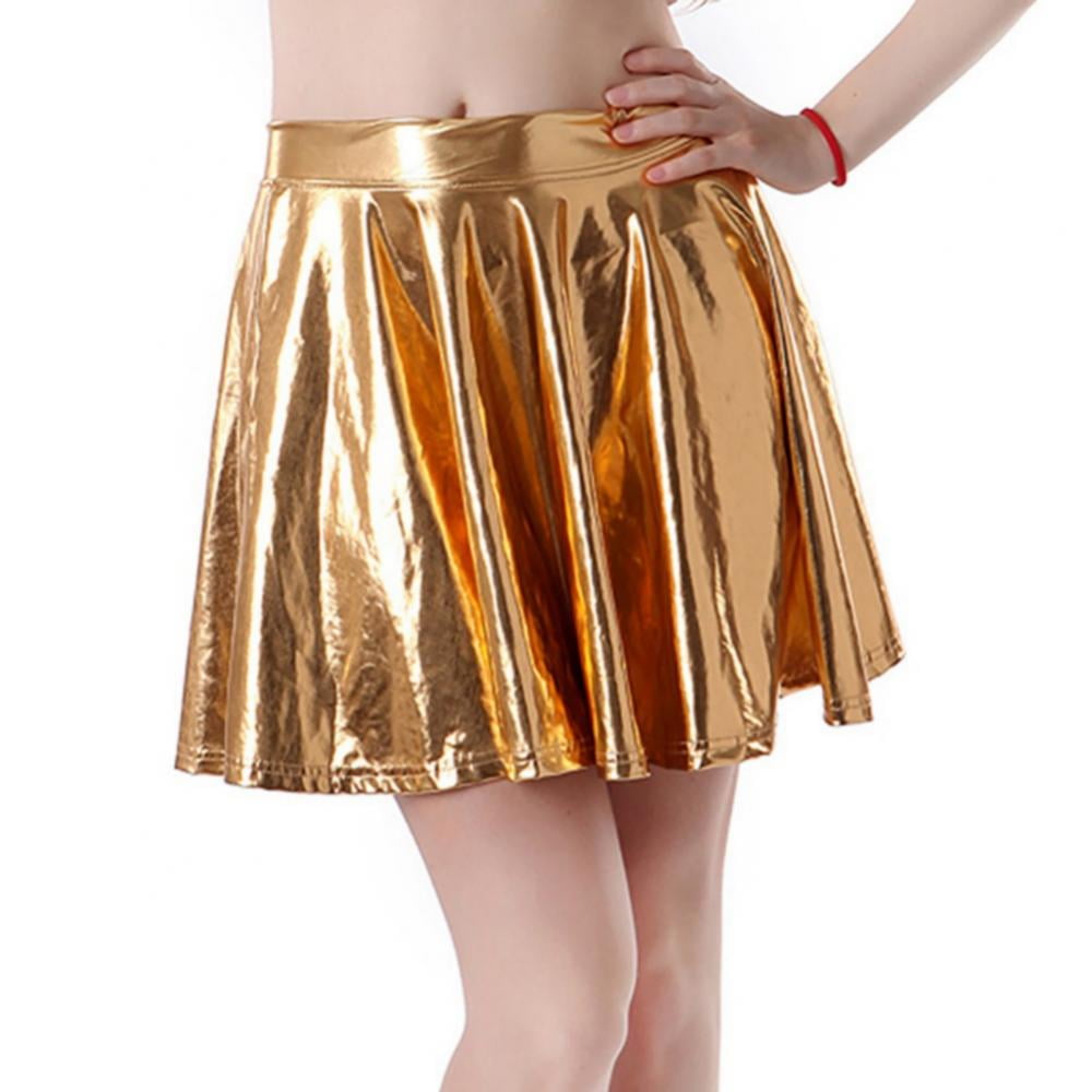 Gold skirt walmart 2025