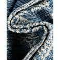thumbnail image 5 of Unique Loom Outdoor Traditional Collection Area Rug - Antique (7' 10" Square Blue/Ivory), 5 of 6