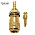 thumbnail image 1 of BTOER Gas & Water Quick Connector for Tube Inner Diameter 8mm with Hose Quick Connect, 1 of 7