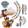 thumbnail image 2 of Juego de relojes de juguete para niños de Paw Patrol, relojes digitales con proyección 3D, juguete de cachorro de dibujos animados de la Patrulla Canina, Marshall, Skye, Chase, regalo para niños, 2 of 5