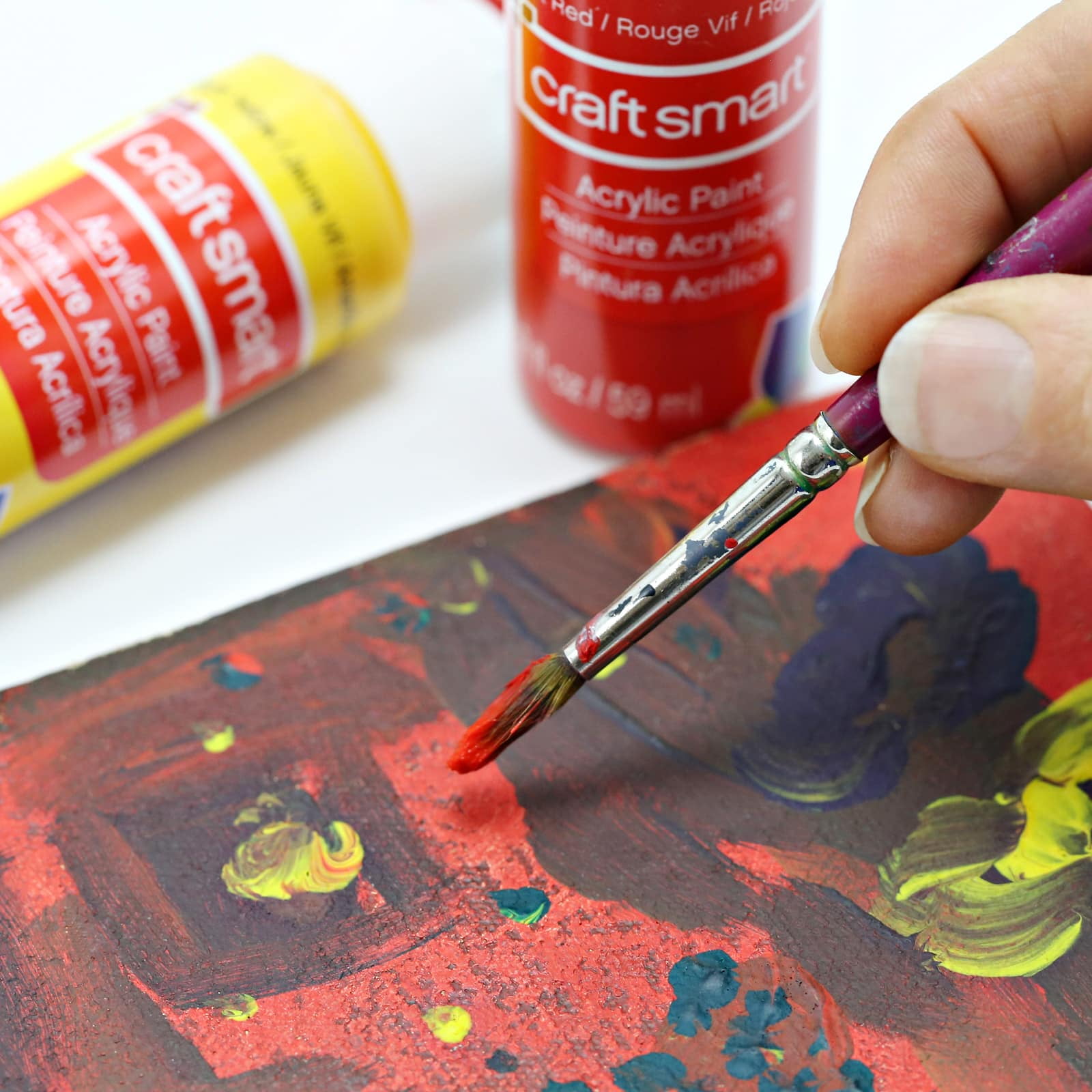 Craft Smart Matte Acrylic Paint Value Pack, 12 Packs: 16 ct. (192 total)