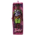 thumbnail image 7 of Barbie Ken Fashionistas Doll #123, Broad with Black Curly Hair in Multi-Colored Shirt & Shorts, 7 of 7