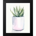 thumbnail image 2 of Parker, Jennifer Paxton 12x14 Black Modern Framed Museum Art Print Titled - Potted Succulent III, 2 of 5
