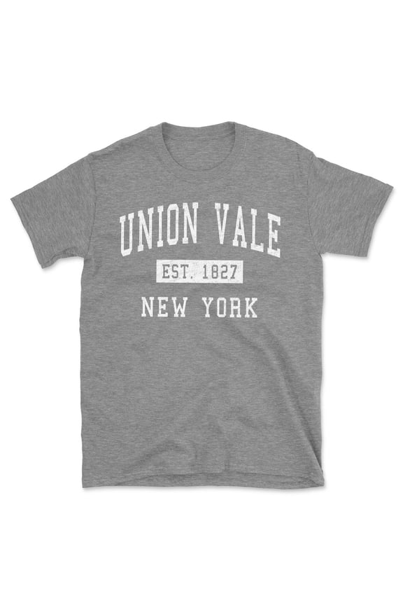 Union Vale New York Classic Established Men's Cotton T-Shirt